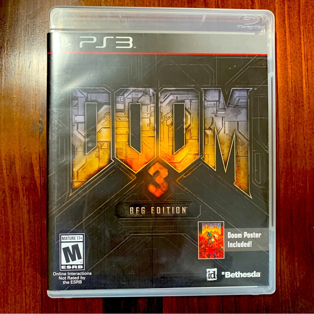 PS3 Doom 3 BFG Edition PlayStation Game